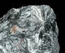 Metallic, Radiating Pyrolusite Cystals - Morocco #56959-1